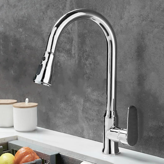 Swivelux | Kitchen Mixer Tap with Pull-Out Spray and 360° Rotation 0