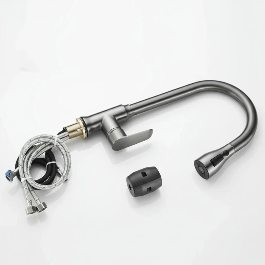 Swivelux | Kitchen Mixer Tap with Pull-Out Spray and 360° Rotation 5