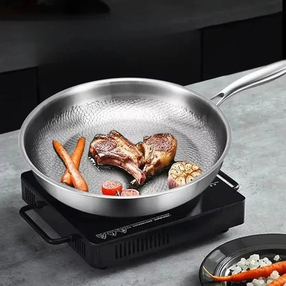 Titanium Hammered Non-Stick Frying Pan | Induction Cooktop Compatible 1