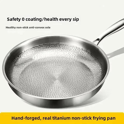 Titanium Hammered Non-Stick Frying Pan | Induction Cooktop Compatible 3