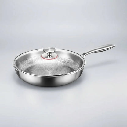 Titanium Hammered Non-Stick Frying Pan | Induction Cooktop Compatible 6