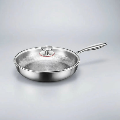 Titanium Hammered Non-Stick Frying Pan | Induction Cooktop Compatible 7