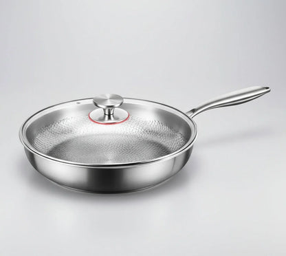 Titanium Hammered Non-Stick Frying Pan | Induction Cooktop Compatible 9
