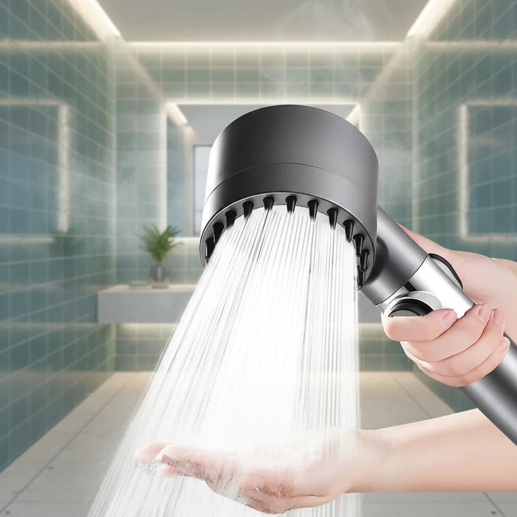 Turbohead | High-Pressure Shower Head with Filter System 0