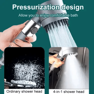 Turbohead | High-Pressure Shower Head with Filter System 2