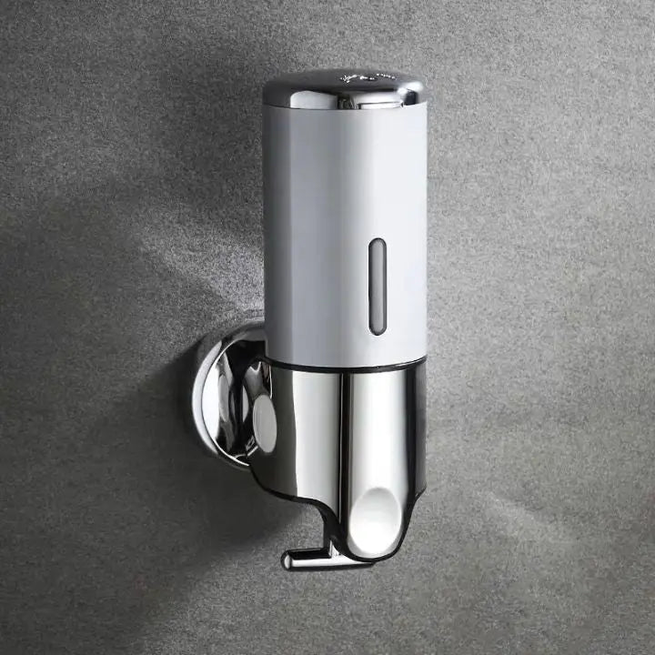 Wall-Mounted Soap Dispenser Silver 500ml Stainless Steel 0