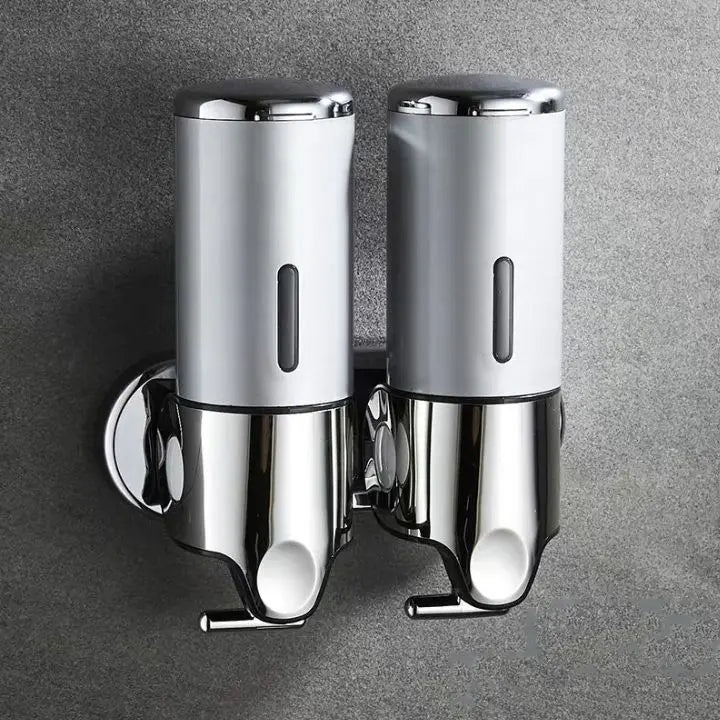Wall-Mounted Soap Dispenser Silver 500ml Stainless Steel 2