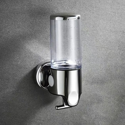 Wall-Mounted Soap Dispenser Silver 500ml Stainless Steel 4