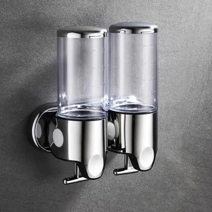 Wall-Mounted Soap Dispenser Silver 500ml Stainless Steel 5