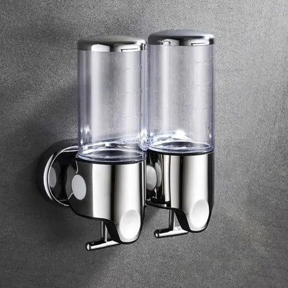 Wall-Mounted Soap Dispenser Silver 500ml Stainless Steel 5