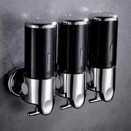 Wall-Mounted Soap Dispenser Silver 500ml Stainless Steel 9