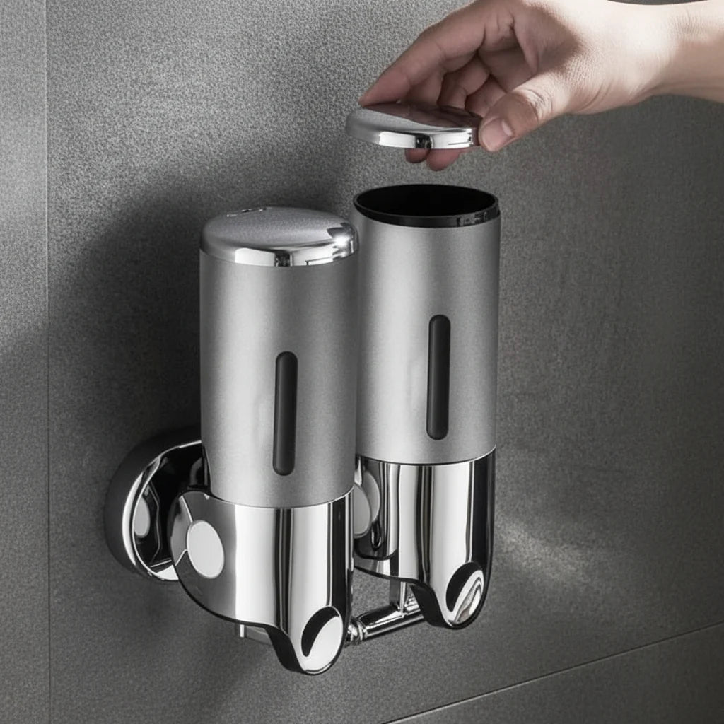 Wall-Mounted Soap Dispenser Stainless Steel 500ml 7