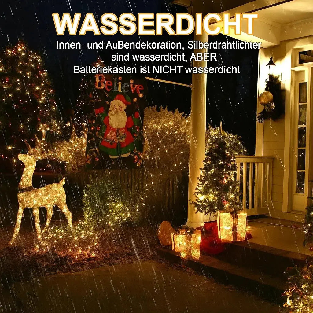 Warm White Copper Wire String Lights 9m | Indoor Outdoor Fairy Lights 3