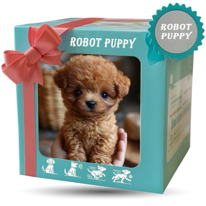 WuffiMotion Movable Plush Dog | Kids Plush Toy Brown-White 8