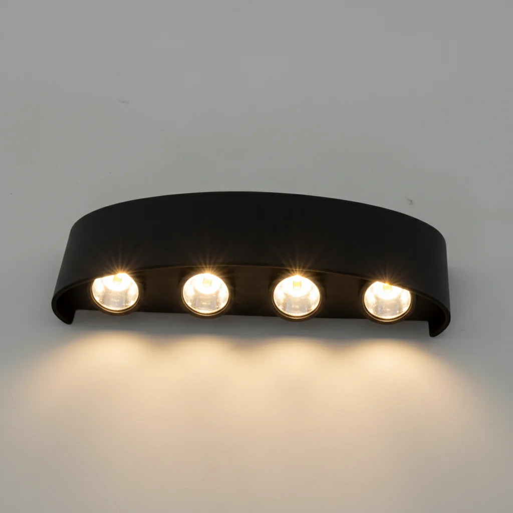 YARDGLOW | Outdoor LED Wall Light Energy-Efficient 6